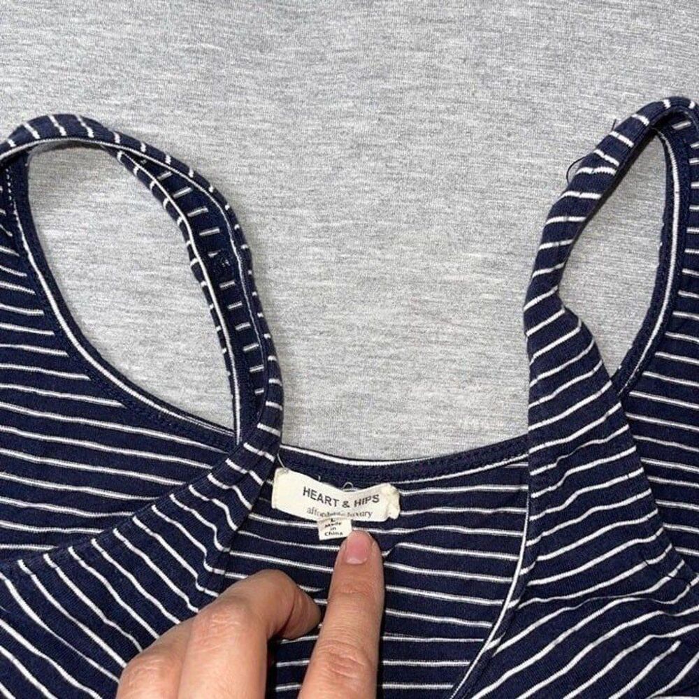 Heart & Hips Women's Striped Tank Top - Picture 8 of 11